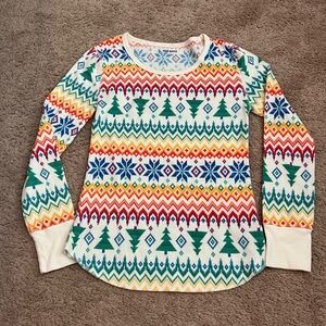 Old Navy Multicolor Geometric Women's Sweater